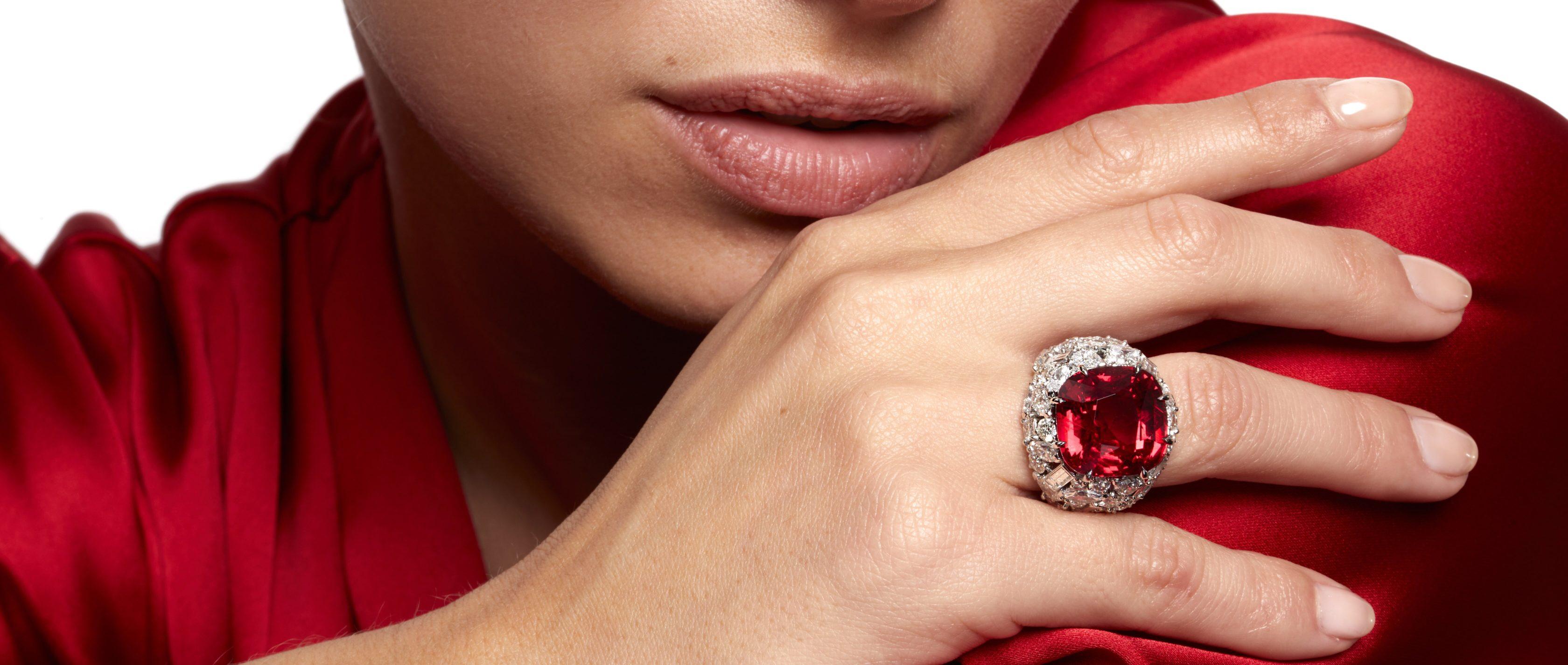 Bague Rouge Vendôme