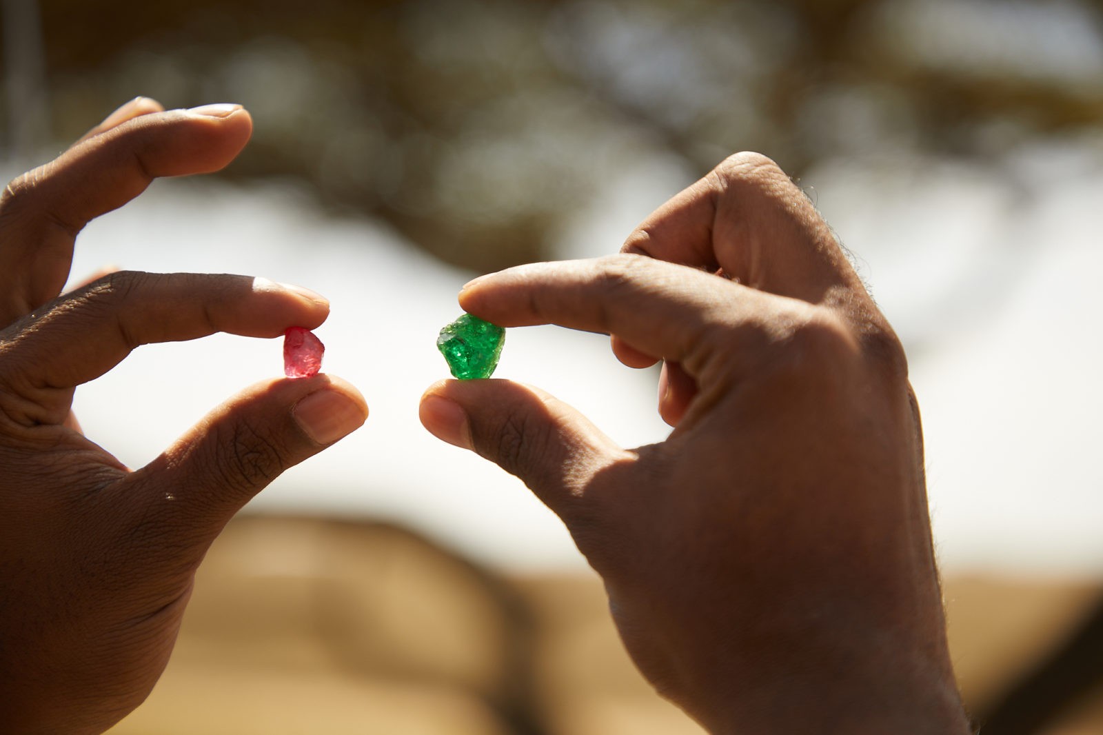 Tsavorites et Spinelles de Tanzanie